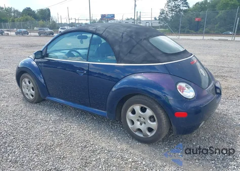 2003 Volkswagen New Beetle Gls из США, поврежденный, VIN 3VWCK21YX3M307438
